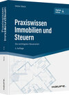 Buchcover Praxiswissen Immobilien und Steuern