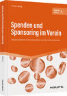 Buchcover Spenden und Sponsoring im Verein
