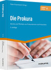 Buchcover Die Prokura