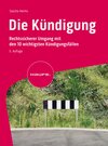 Buchcover Die Kündigung