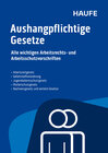 Buchcover Aushangpflichtige Gesetze