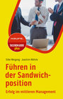 Buchcover Führen in der Sandwichposition