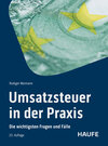 Buchcover Umsatzsteuer in der Praxis
