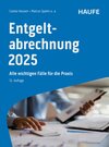 Buchcover Entgeltabrechnung 2025