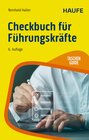 Buchcover Checkbuch für Führungskräfte