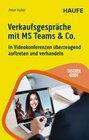 Buchcover Verkaufsgespräche mit MS Teams & Co.