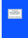 Buchcover Edition Chroma, Die Alternativ-Notenschrift