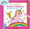 Buchcover Mein kunterbuntes Einhorn-Malbuch