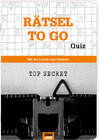 Buchcover Rätselheft - Rätsel to go - Edition Quiz