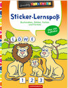 Buchcover Sticker-Lernspaß (Wilde Tiere)