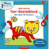Buchcover Mein bunter Tier-Bastelblock