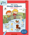 Buchcover Mein erstes Sticker-Malbuch: Lieblingstiere