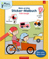 Buchcover Mein erstes Sticker-Malbuch: Fahrzeuge