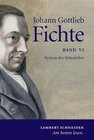 Buchcover Johann Gottlieb Fichte