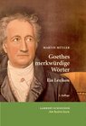 Buchcover Müller, Goethes merkwürdige...