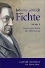 Buchcover Johann Gottlieb Fichte