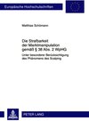Buchcover Die Strafbarkeit der Marktmanipulation gemäß § 38 Abs. 2 WpHG