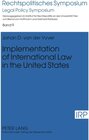Buchcover Implementation of International Law in the United States