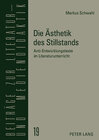Buchcover Die Ästhetik des Stillstands