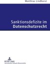 Buchcover Sanktionsdefizite im Datenschutzrecht