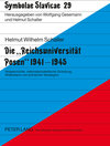 Buchcover Die «Reichsuniversität Posen» 1941-1945