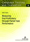 Buchcover Measuring Oral Proficiency through Paired-Task Performance