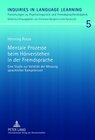 Buchcover Mentale Prozesse beim Hörverstehen in der Fremdsprache