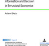 Buchcover Information and Decision in Behavioral Economics