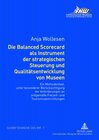 Buchcover Die Balanced Scorecard als Instrument der strategischen Steuerung und Qualitätsentwicklung von Museen