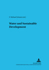 Buchcover Water and Sustainable Development