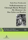 Buchcover Stellenkommentar zu Christoph Martin Wielands «Die Abenteuer des Don Sylvio von Rosalva»