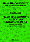 Buchcover Fragen des Assessments aus Sicht von Englischlehrkräften