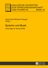 Buchcover Sprache und Musik