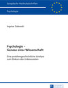 Buchcover Psychologie – Genese einer Wissenschaft