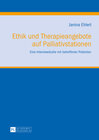 Buchcover Ethik und Therapieangebote auf Palliativstationen