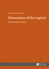 Buchcover Dimensions of the Logical