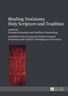 Buchcover Binding Testimony- Holy Scripture and Tradition