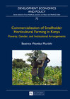 Buchcover Commercialization of Smallholder Horticultural Farming in Kenya