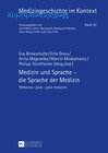 Buchcover Medizin und Sprache – die Sprache der Medizin