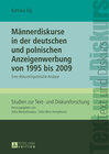 Buchcover Männerdiskurse in der deutschen und polnischen Anzeigenwerbung von 1995 bis 2009