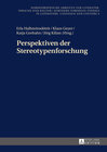 Buchcover Perspektiven der Stereotypenforschung