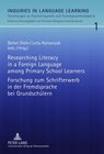 Buchcover Researching Literacy in a Foreign Language among Primary School Learners- Forschung zum Schrifterwerb in der Fremdsprach