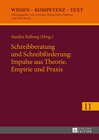 Buchcover Schreibberatung und Schreibförderung: Impulse aus Theorie, Empirie und Praxis