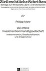 Buchcover Die offene Investmentkommanditgesellschaft