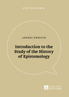 Buchcover Introduction to the Study of the History of Epistemology