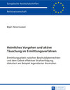 Buchcover Heimliches Vorgehen und aktive Täuschung im Ermittlungsverfahren