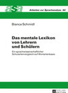Buchcover Das mentale Lexikon von Lehrern und Schülern