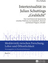 Buchcover Intertextualität in Julian Schuttings «Gralslicht»