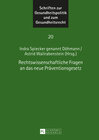 Buchcover Rechtswissenschaftliche Fragen an das neue Präventionsgesetz