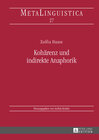 Buchcover Kohärenz und indirekte Anaphorik